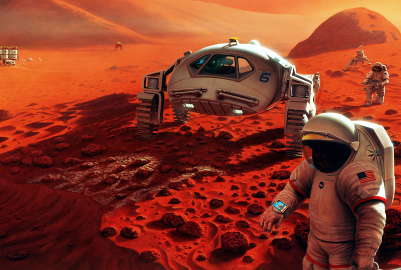 Image 1 : Mars : le premier homme à marcher sur la planète rouge sera une femme, annonce la NASA