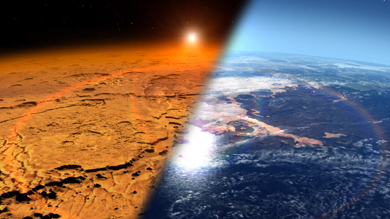 Image 1 : La NASA a-t-elle trouvé des signes de vie sur Mars... il y a 40 ans ?