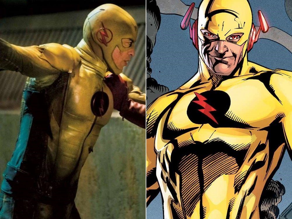 Reverse Flash Negaflash Professeur Zoom super mechant comics