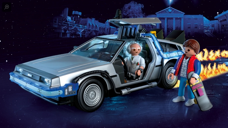 Film : Horloge Delorean Retour Vers le Futur