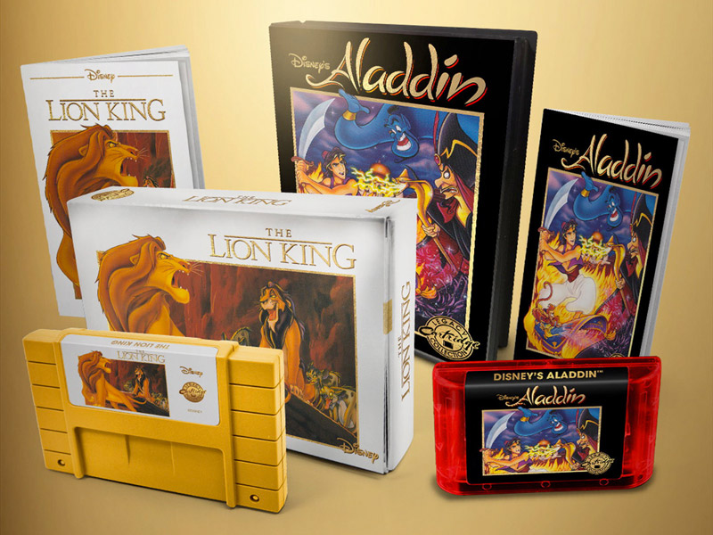 Image 1 : Jeux rétro : Aladdin et Le Roi Lion ressortiront en 2020 sur Super Nes et Mega Drive