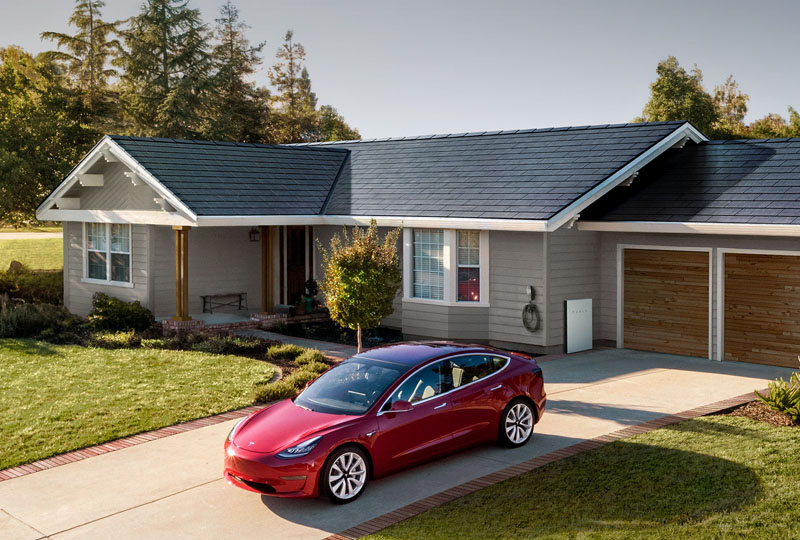 solar roof tesla tuile