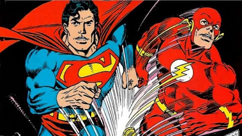 Image 1 : Superman vs. Flash, qui gagne à la course ? DC répond officiellement