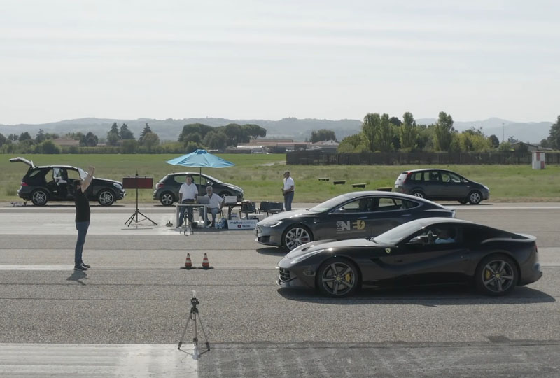 Tesla Ferrari F12