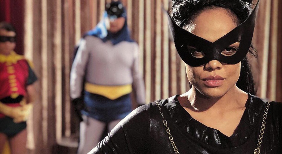 Tessa Thompson Valkyrie Marvel Catwoman DC