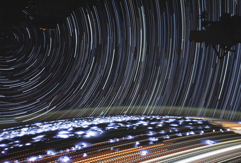 Image 1 : Ce timelapse pris depuis l’ISS vous donnera le tournis