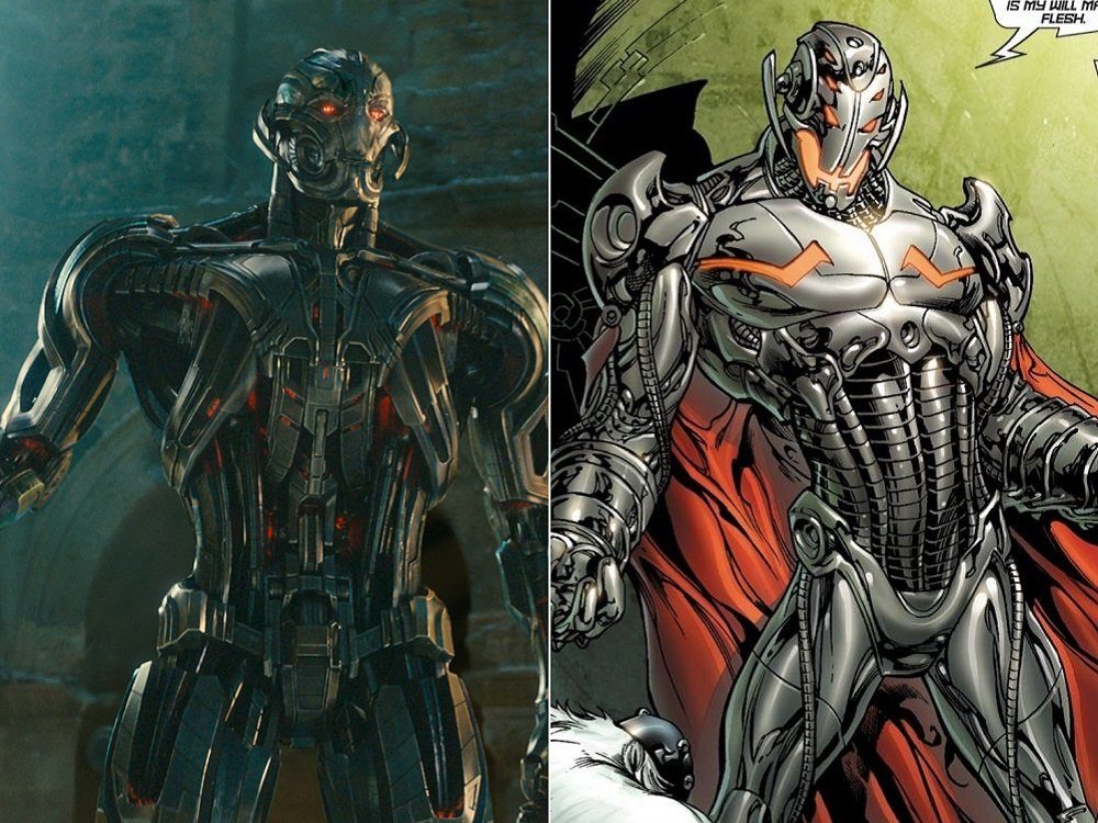 Ultron super mechant comics