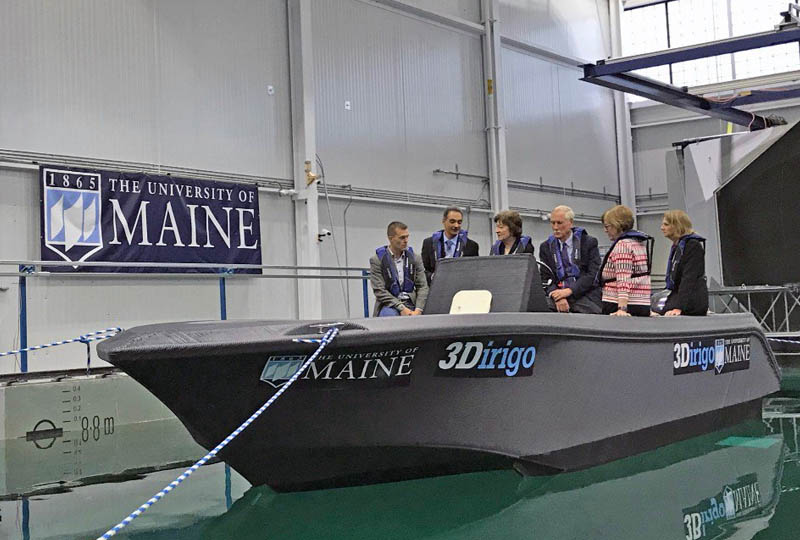 Image 1 : Voici le plus gros bateau imprimé en 3D au monde