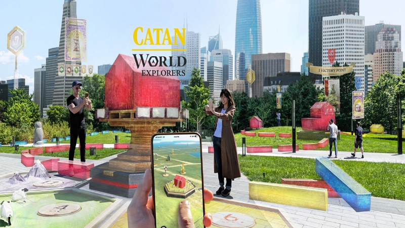 Image 1 : Niantic développe un jeu Catan en réalité augmentée
