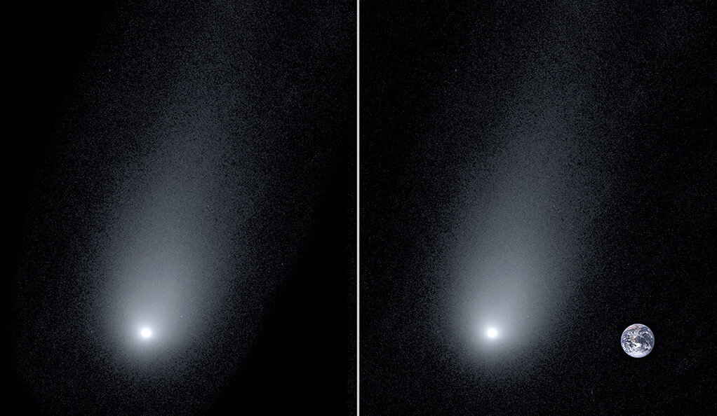 Image 1 : Une nouvelle photo de la comète interstellaire 2l/Borisov
