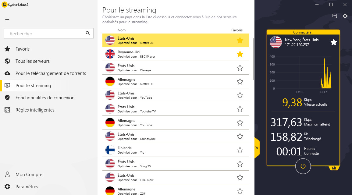Image 1 : CyberGhost VPN, la sécurité en toute simplicité