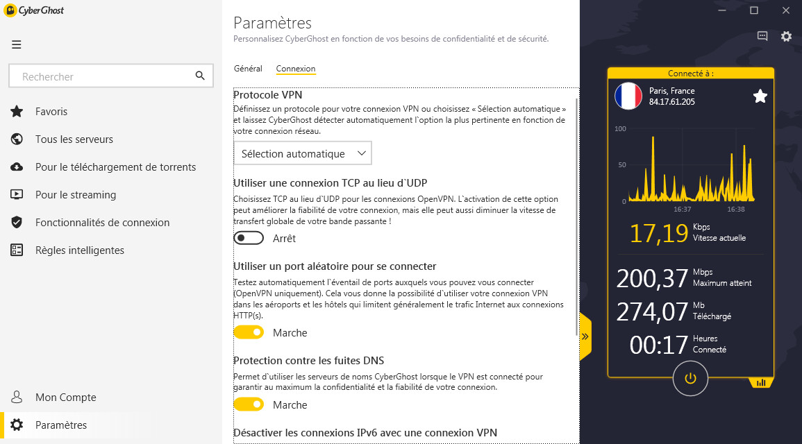 Image 3 : CyberGhost VPN, la sécurité en toute simplicité