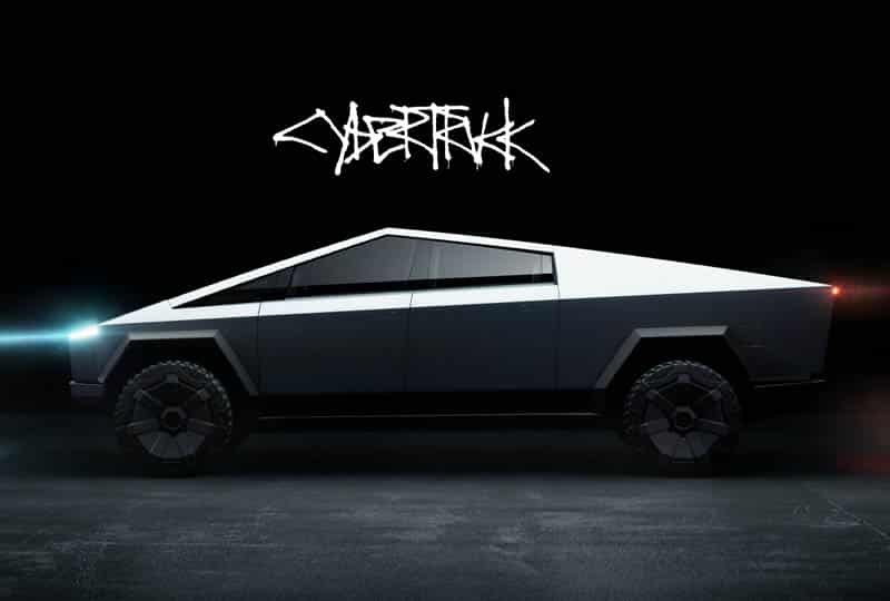 Image 1 : Tesla Cybertruck : Elon Musk présente son pick-up électrique inspiré de Blade Runner