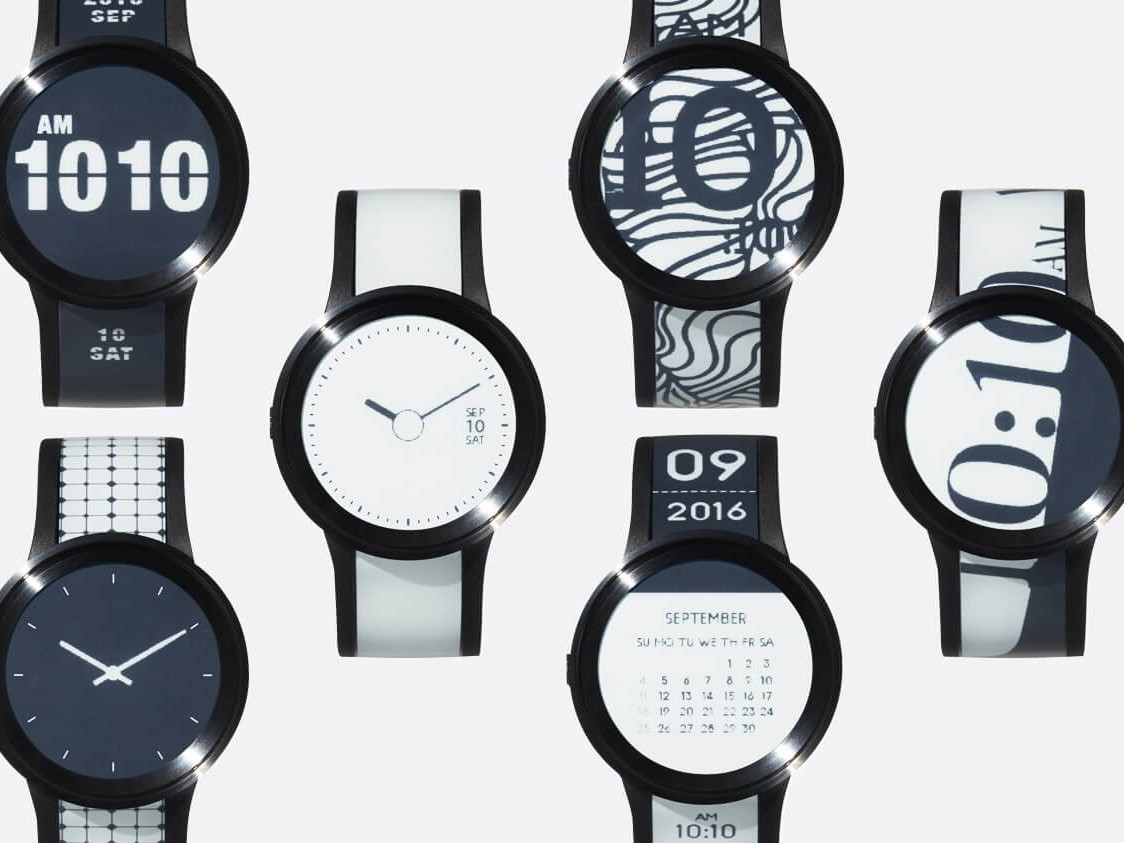 Image 1 : La montre e-ink personnalisable Sony FES Watch U à 246 €