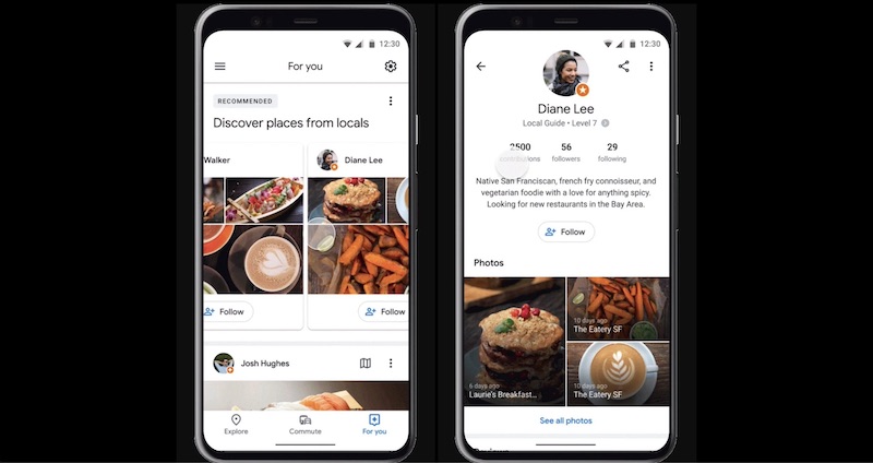Image 1 : Google Maps : restaurants recommandés et calque 3D bientôt dans la poche