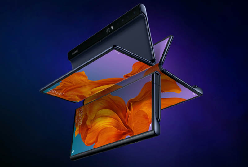 Image 1 : Huawei Mate X : 1000 $ pour changer son écran pliable