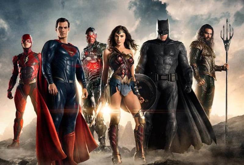 Supergirl Justice League Warner DC Comics Batman Flash Superman Aquaman Wonder Woman Cyborg film 