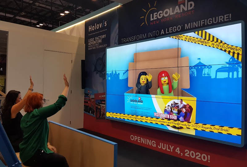 Image 1 : LEGO vous transforme en minifigure animée en 3D