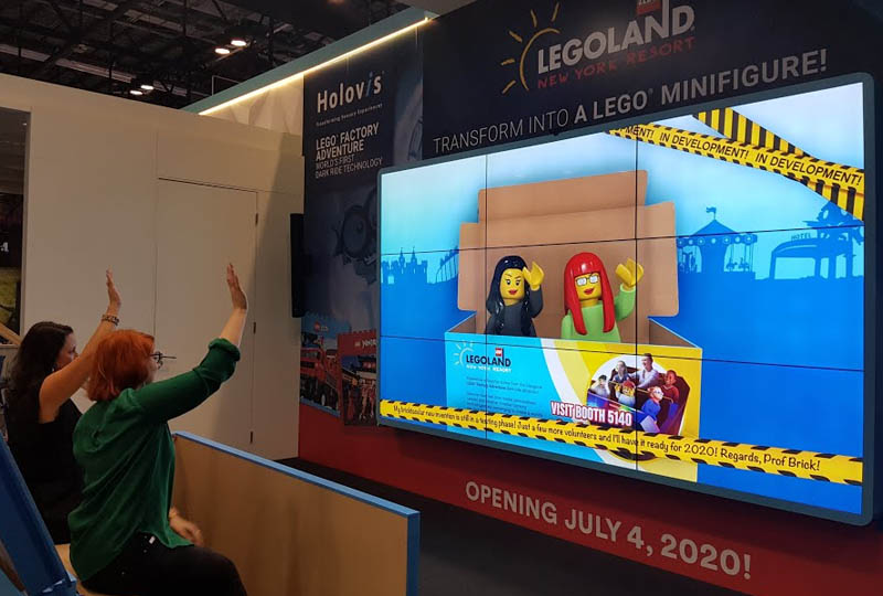Image 1 : LEGO vous transforme en minifigure animée en 3D