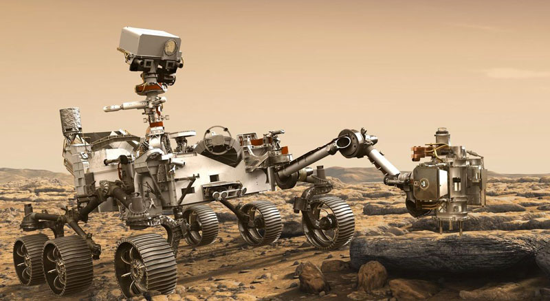Image 1 : Le prochain Rover martien de la NASA cherchera des fossiles