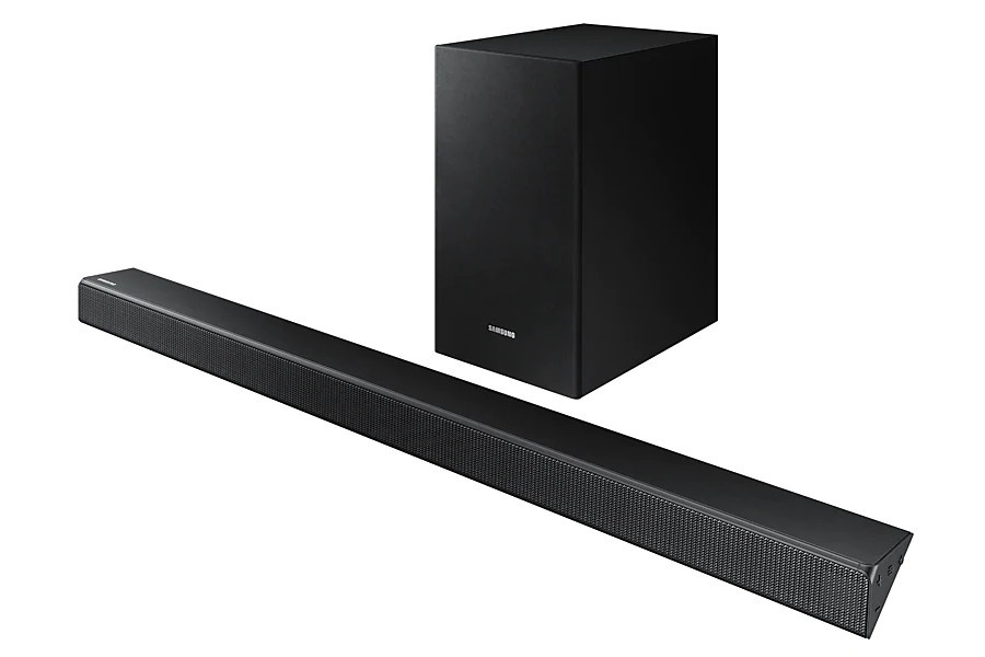 Image 1 : La barre de son Samsung HW-R550 (2.1, 320 Watts, Bluetooth) à 250 €
