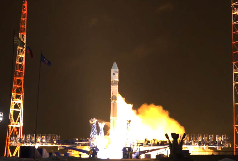 Image 1 : La Russie a envoyé un satellite de surveillance secret en orbite de la Terre