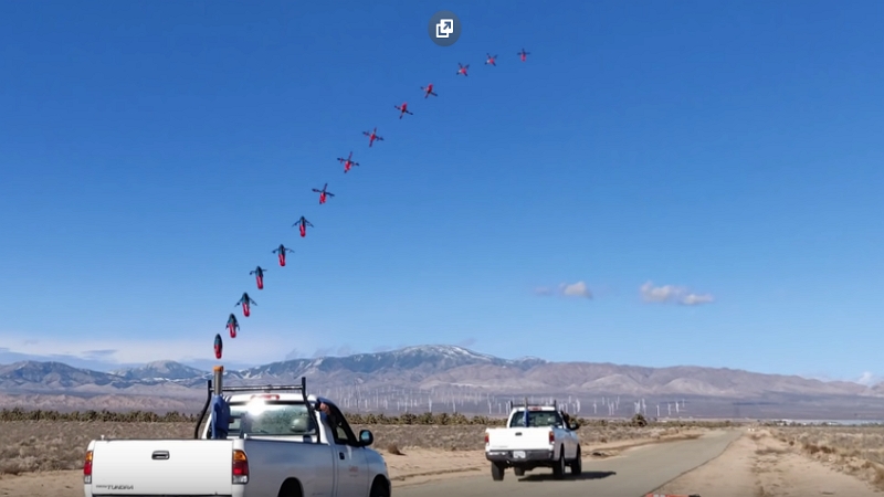 Image 1 : Ce drone peut être propulsé dans les airs par un canon