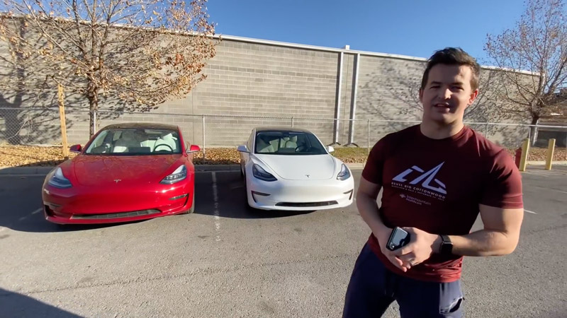 Image 1 : Tesla : La récente mise à jour de la Model 3 testée en mode dragster