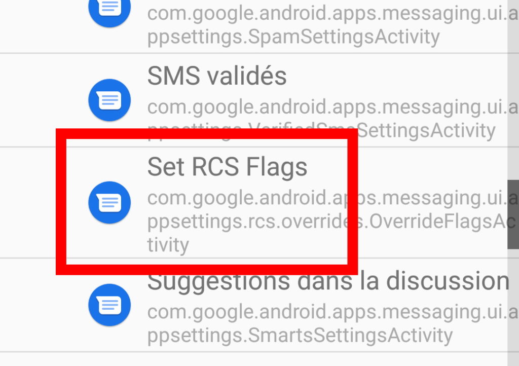 Image 3 : Android / RCS : comment activer le remplaçant du SMS sur votre smartphone ?