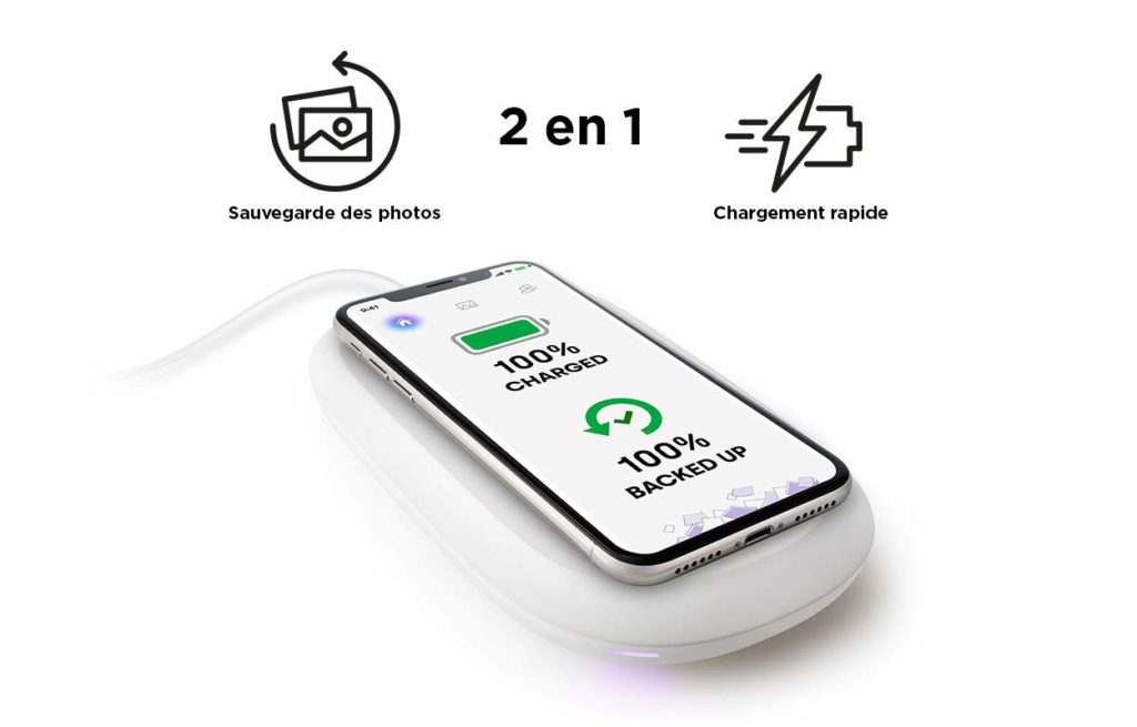 Image 5 : Test : SanDisk iXpand Wireless Charger, que vaut un SSD externe à induction ?