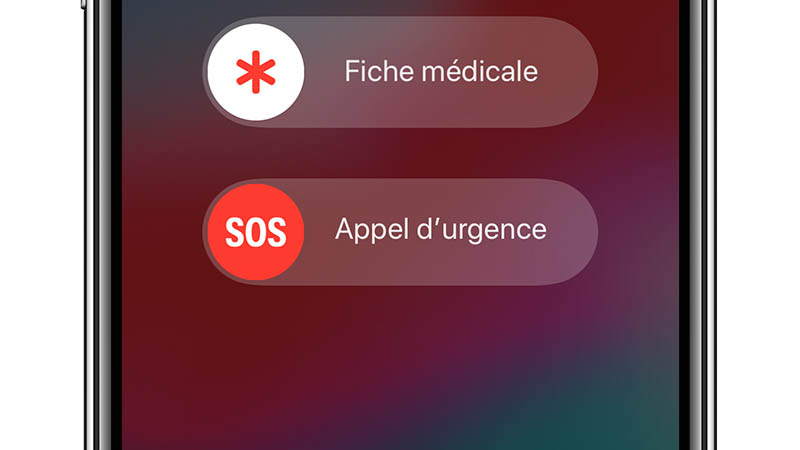 appel urgence iphone