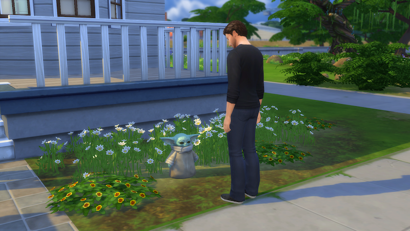 baby yoda sims 4