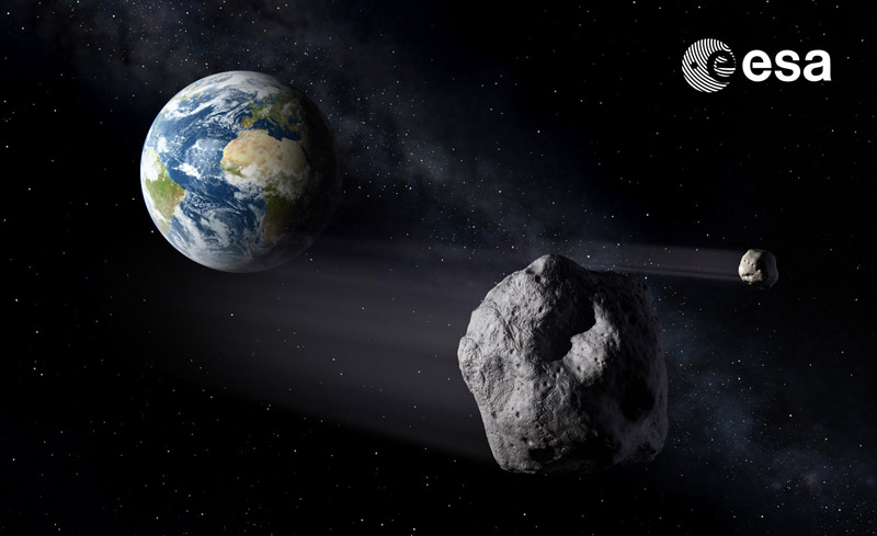 Image 1 : L’ESA lance Hera, la première mission de défense contre les astéroïdes