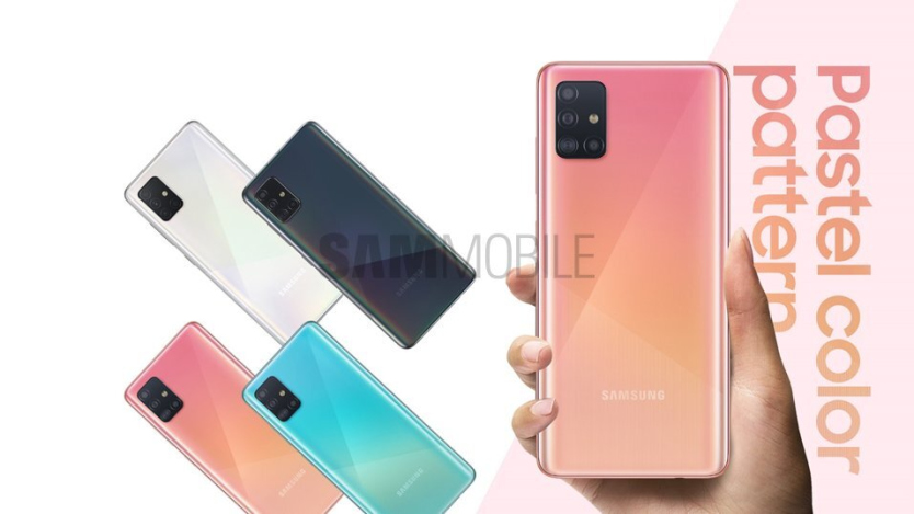 Image 3 : Une fuite révèle les détails du Samsung Galaxy A51 à 4 capteurs photo