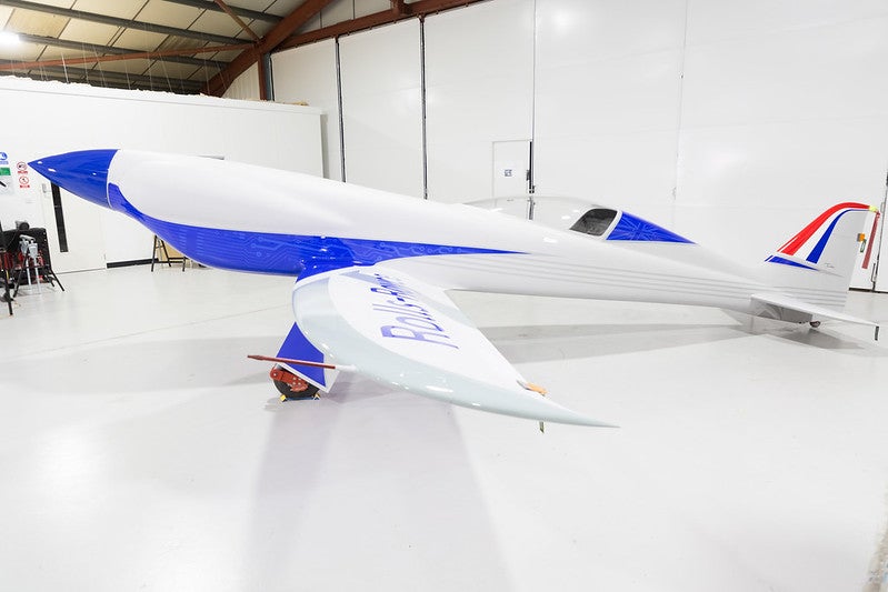 Image 1 : Rolls-Royce dévoile l’avion électrique le plus rapide au monde