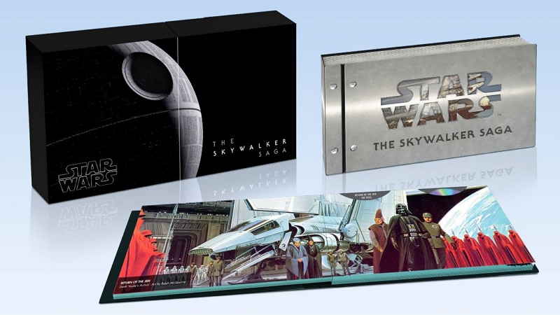 Image 1 : Star Wars : voici le coffret collector des blu-ray 4k de la saga Skywalker