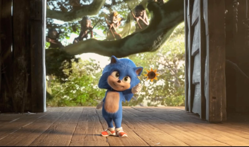 Image 1 : Sonic The Hedgehog : un trailer japonais introduit « bébé Sonic »