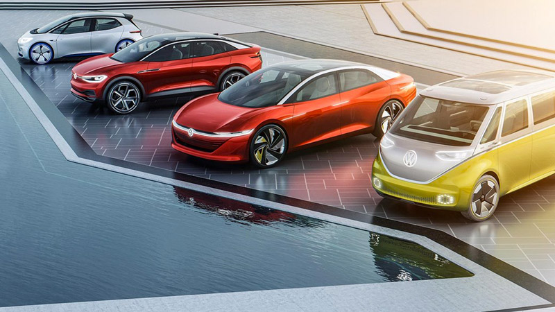 Image 1 : Le groupe Volkswagen prévoit de produire 3 millions de véhicules électriques dès 2025