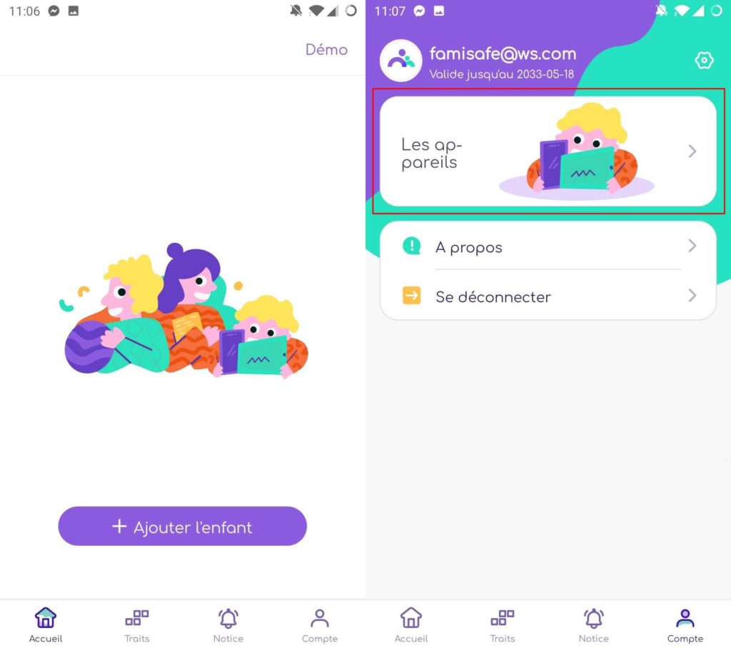 Image 2 : Localisez le smartphone de votre ado grâce à FamiSafe