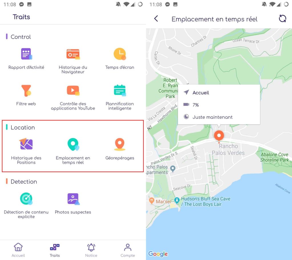 Image 4 : Localisez le smartphone de votre ado grâce à FamiSafe
