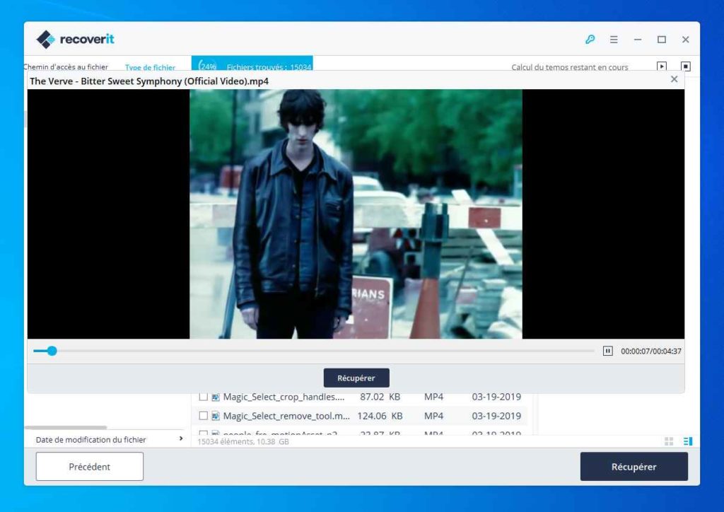Image 6 : Comment récupérer ses données perdues avec Recoverit ?