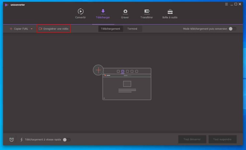 Image 17 : Comment télécharger des vidéos en ligne avec UniConverter ?