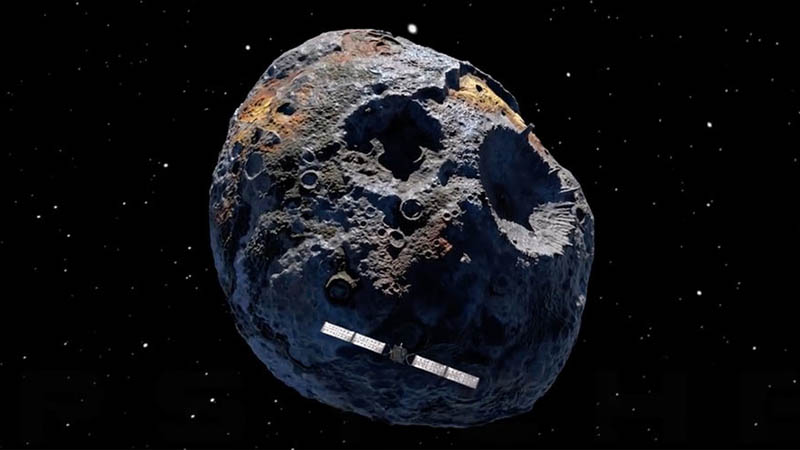 Image 1 : La NASA vise un astéroïde qui rendrait chaque humain milliardaire