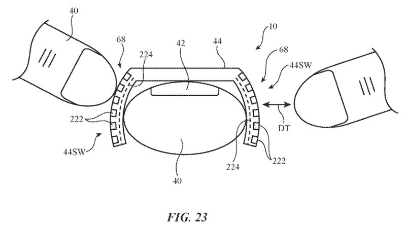 Image 1 : Apple dépose un brevet pour contrôler la réalité virtuelle du bout des doigts