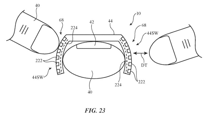 Image 1 : Apple dépose un brevet pour contrôler la réalité virtuelle du bout des doigts
