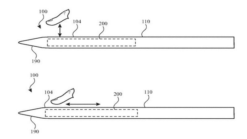 Image 1 : Apple Pencil : tactile et reconnaissance de mouvements pour le prochain stylet de l'iPad ?