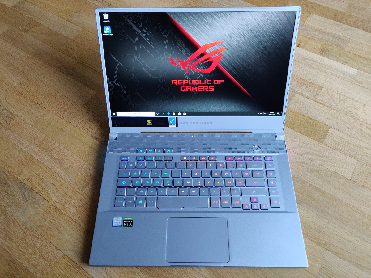 Asus Zephyrus vue générale low