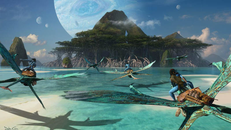 Image 1 : Avatar 2 : Les premières images et un concept-car Mercedes inspiré du film