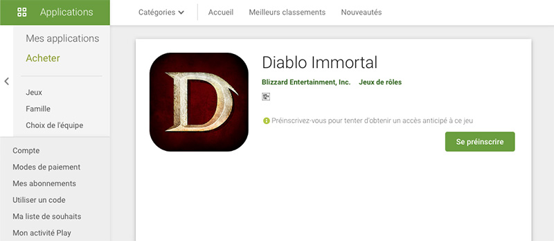 Image 2 : Diablo Immortal : comment se préparer à y jouer sur Android ?