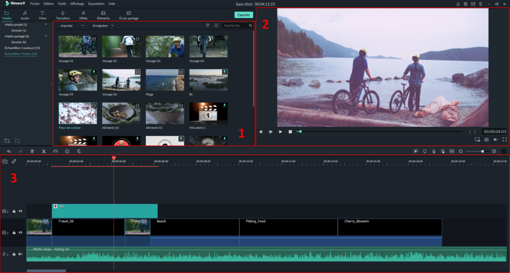 Image 1 : Montez facilement des vidéos de qualité professionnelle avec Filmora9